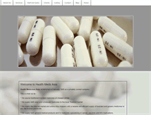 Tablet Screenshot of health-meds.com